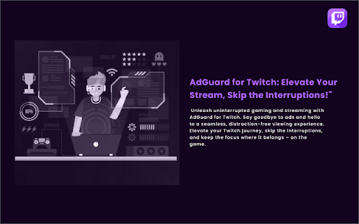 AD Block for Twitch - Twitch ADBlock