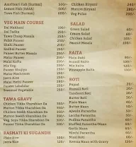 Sardar Ji Family Restaurant menu 1