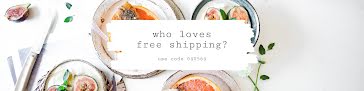 Free Shipping Breakfast - Etsy Shop Big Banner template