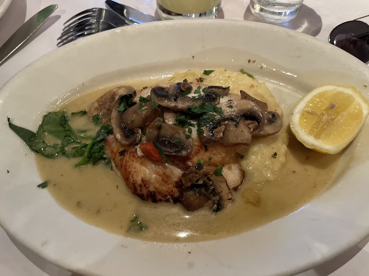 GF Chicken Limone-delicious!