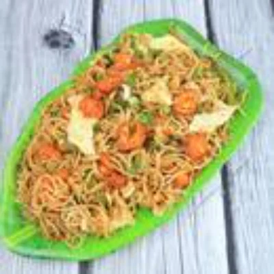 Egg Prawns Noodles