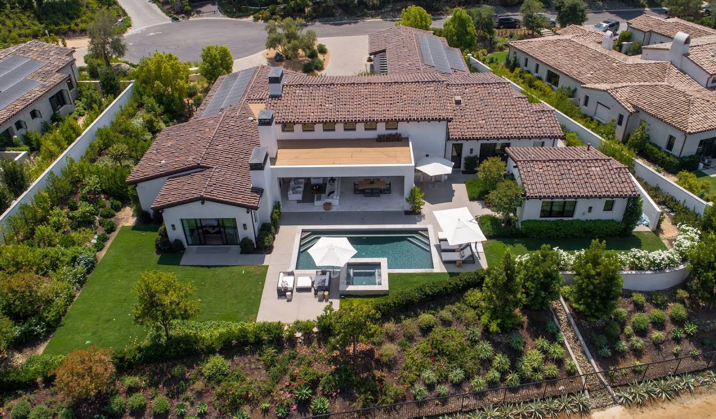 House with terrace Rancho Santa Fe