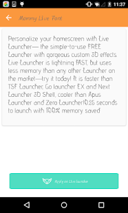 Download Clean font #3 - Live Launcher APK for PC