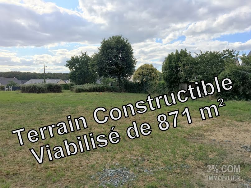 Vente terrain  871 m² à Angers (49000), 139 500 €