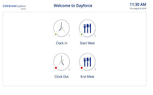 Ceridian Time Clock