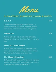 Captain G's Burger Company menu 5