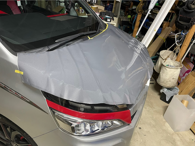 ヴォクシーのチームピンスト・No.001・Ryugen Style・もうすぐチーピン4周年・カーボングレーに関するカスタム事例の投稿画像5枚目