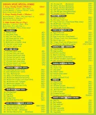 Indian Spice Restaurant menu 1