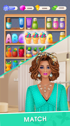 Screenshot Fashion Triple Match: Dress Up