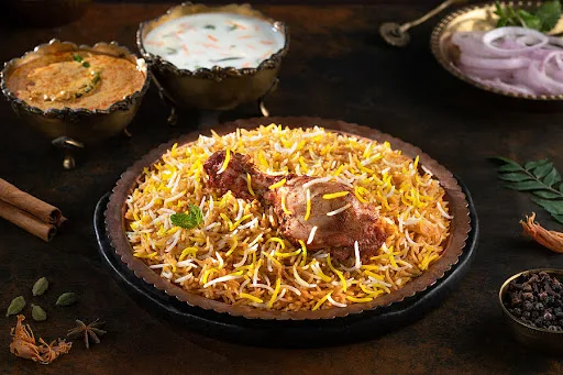 Double Chicken Dum Biryani