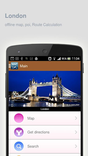 London Map offline