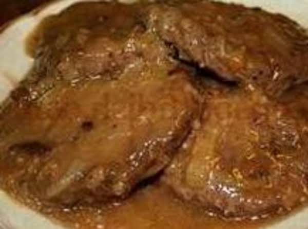 Hamburg Steak Aka Poor Man S Steak Grandma S Just A Pinch Recipes