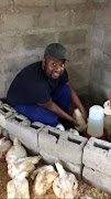 Calvin Mutsileng, 34 manager at Ezemvello Poultry Farm in Winterveldt, north of Pretoria.