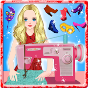 Dress Designer Doll Tailor  Icon