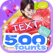 500 fonts - Text on Photo 1.1 Icon