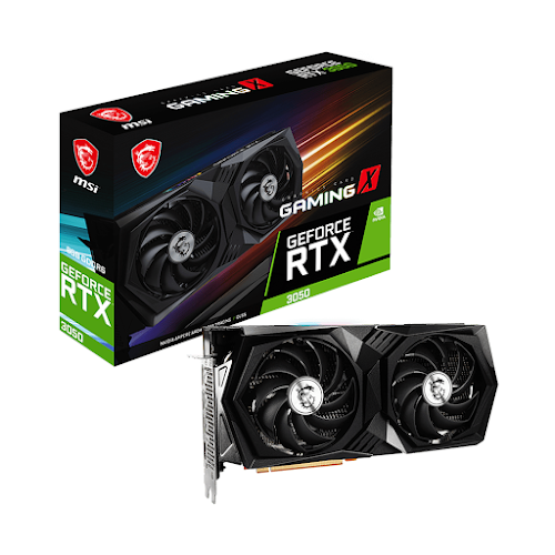 Card màn hình MSI RTX 3050 GAMING X 8G 8GB GDDR6 