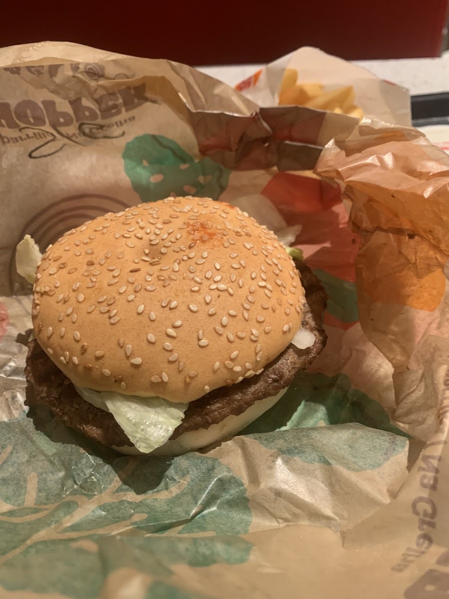 Gluten-Free at Burger King