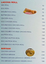 Maya Fast Food Center menu 1