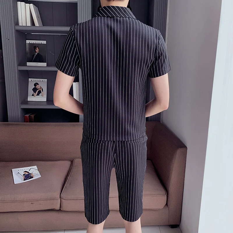 Title 7, Herren zweiteiliges Set mit Kurzarmshirt und Sh...