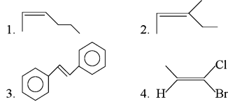 (1) Geometrical isomerism