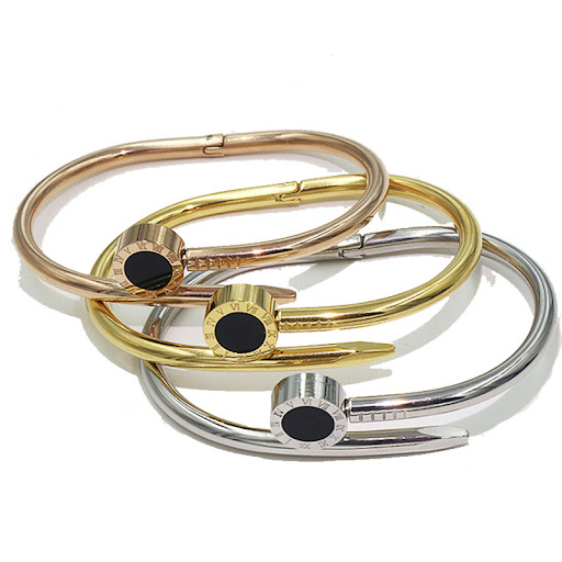 Title 4, Womens 18K Rose Gold Plated Bracelet. Adds ele...