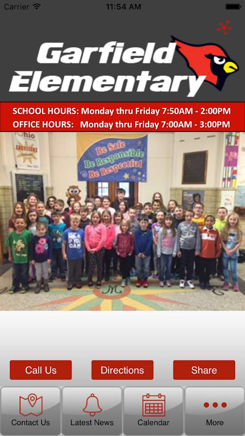 Android application Garfield Elementary screenshort