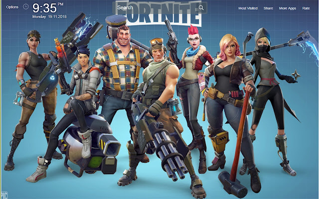 Fortnite Wallpapers and Background New Tab