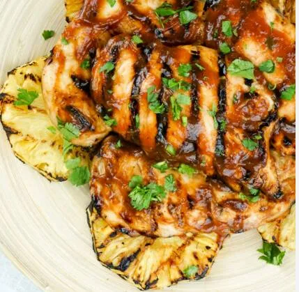 Grilled Pineapple Barbecue Chicken