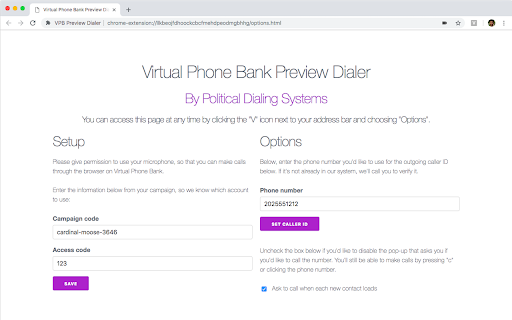 VPB Preview Dialer