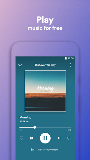 Screenshot Spotify Lite