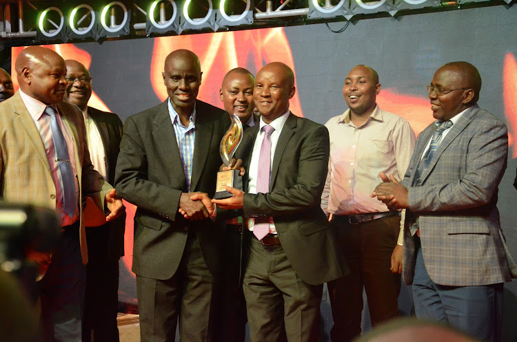 The Presidency won the 2nd runners up in Ministries, Departments and Agencies category, presented by CPA David Gichana