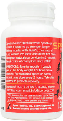 Sportlegs Nutritional Supplement: Bottle of 150 Capsules alternate image 0