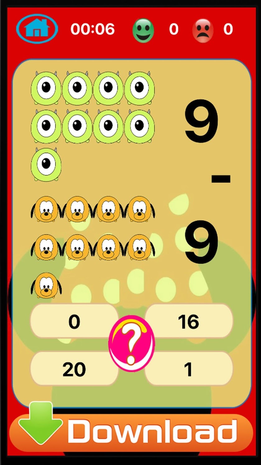 Tsum Math Games Kids Free Screen 1