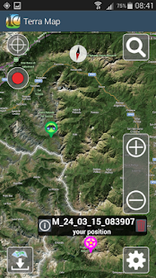 Terra Map - Outdoor GPS - náhled