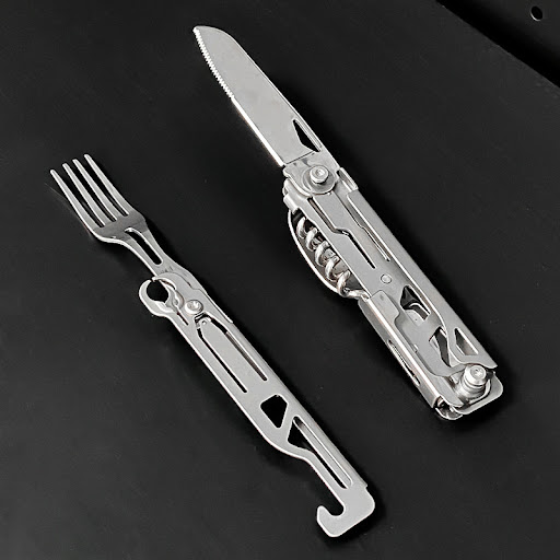 Title 3, Outdoor Camping Multifunctional Folding Tablewa...