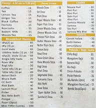 Renuka Upahara menu 7