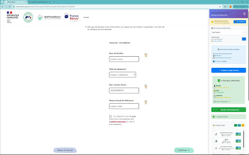 AdminAutoFlow - Auto-Fill RGE/CEE Pro screenshot 2