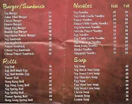 Aravi Sales Food Hub menu 1