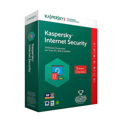 Phần mềm diệt Virus Kaspersky Internet Security 1 máy tính