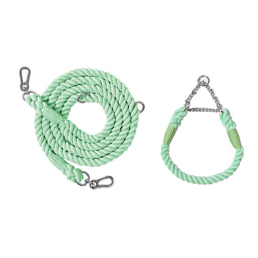 Title 2, Woven Rainbow Multifunctional Double Head Pet L...