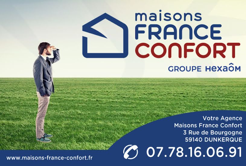  Vente Terrain + Maison - Terrain : 400m² - Maison : 85m² à Hazebrouck (59190) 