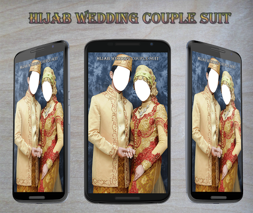 Hijab Wedding Couple Suit