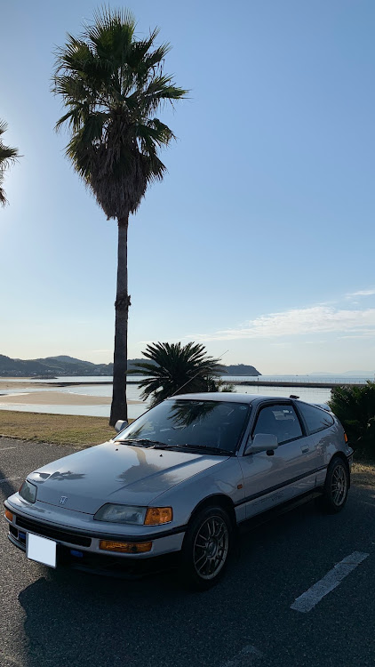 CR-Xの淡路島・淡路島サンセットライン・ドライブ・洗車・シュアラスターで洗車に関するカスタム事例の投稿画像2枚目