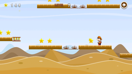 Super nario World in Desert