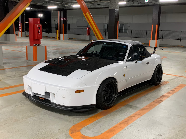ロードスターのロードスター ・NA22C・ジェットストリーム・ユーノスロードスター・ホイール交換に関するカスタム事例の投稿画像1枚目