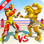 Cover Image of ดาวน์โหลด Ring Robot fighting games – Real Robot ring battle  APK