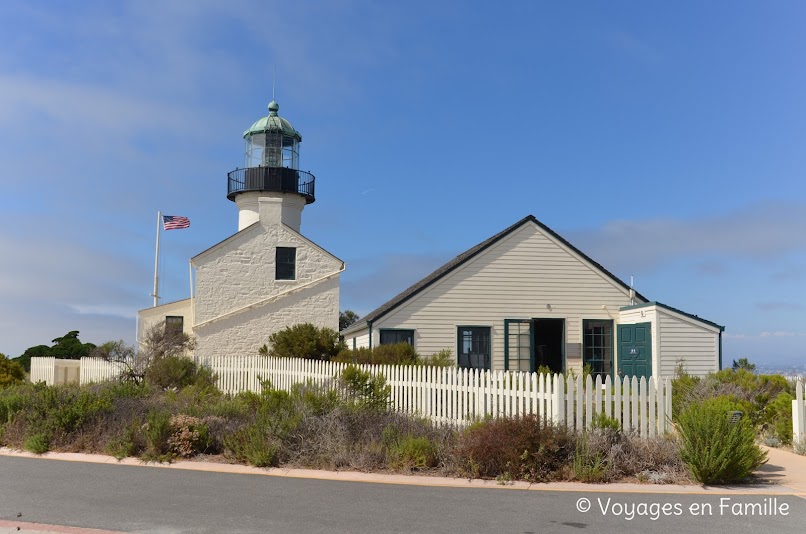 Old lighthouse Point Loma - San Diego