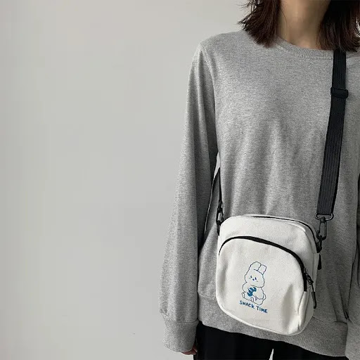 Title 13, Cute Womens New Harajuku Versatile Cartoon Can...