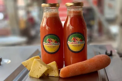 Carrot Pineapple Cold Pressed Juice