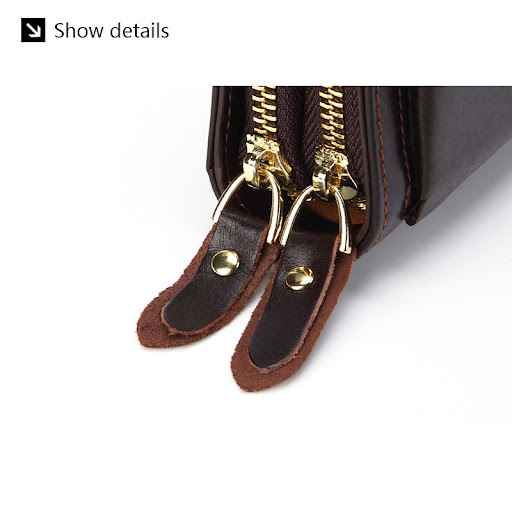 Title 7, First Layer Leather Mens Wallet. Crafted for d...